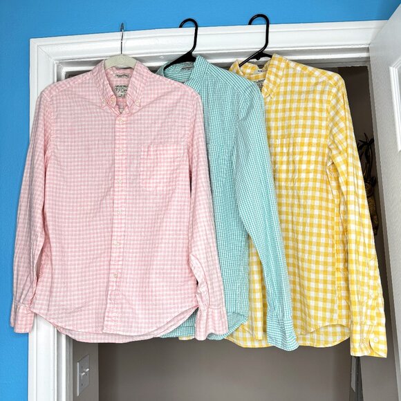 J. Crew Other - Lot of 3 J. Crew Secret Wash Poplin Shirts